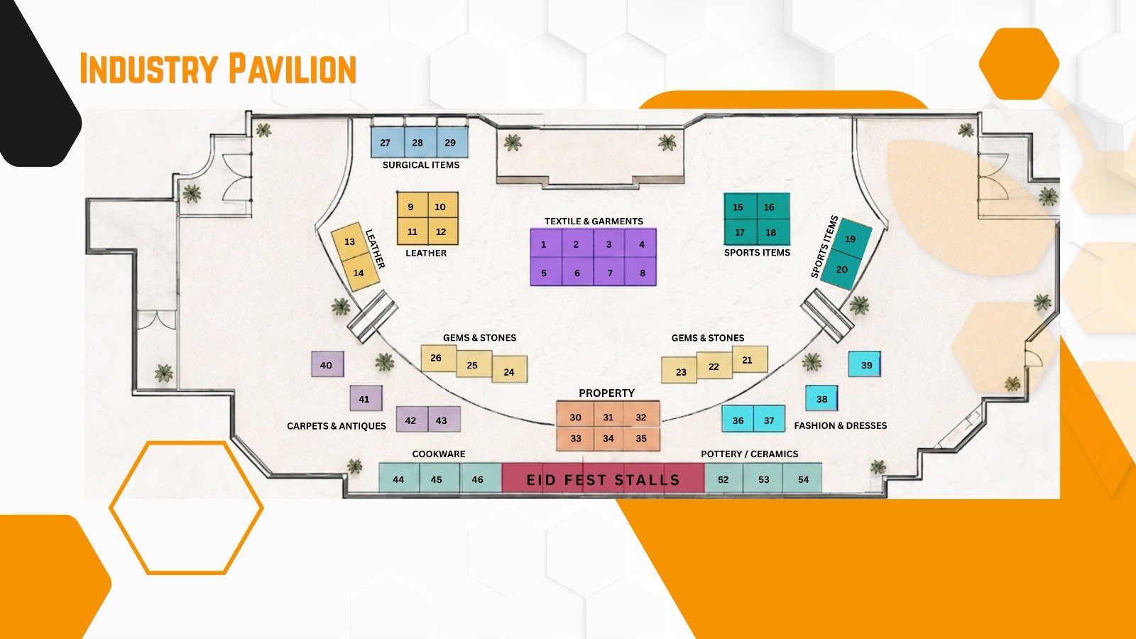 Behive Expo Floor Plan